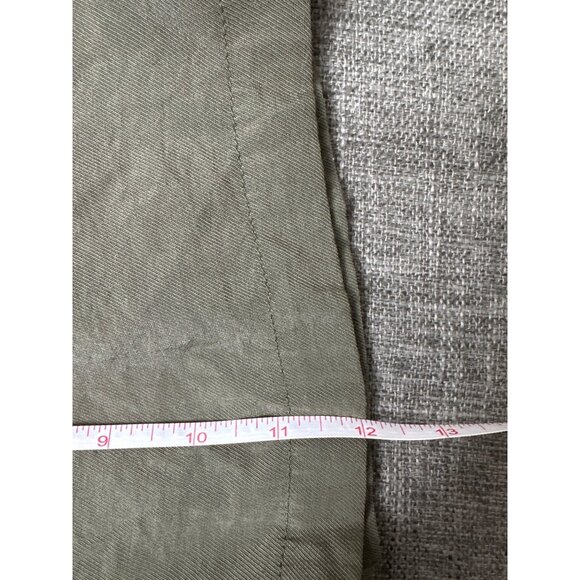 Twenty One Womens Romper Size Small Olive Green Button Down - Picture 8 of 9